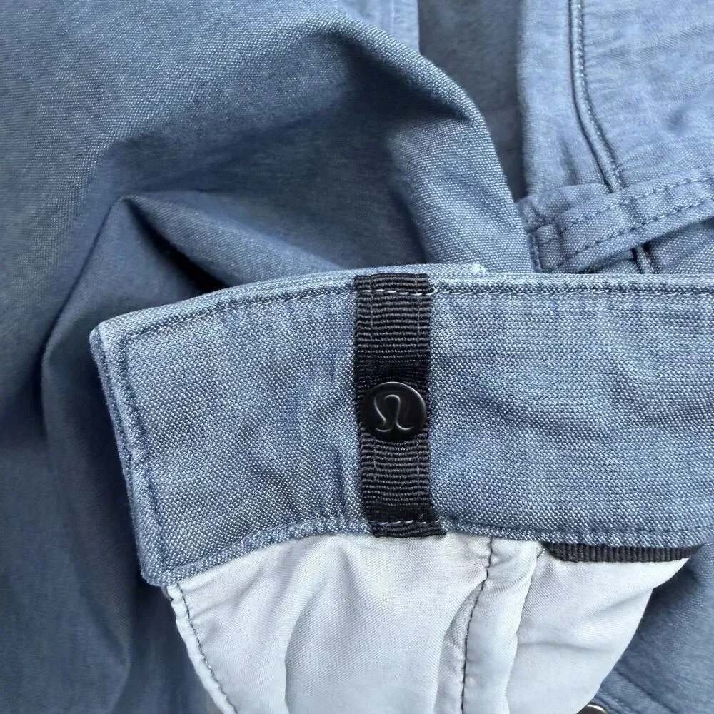 Lululemon Pants Mens 32x30 Blue 5 Pocket Chino Stretch Casual Athletic